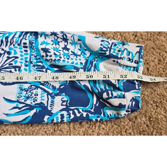 Lilly Pulitzer Ailsie Jumpsuit Indigo Keep on Trunkin - Picture 13 of 13